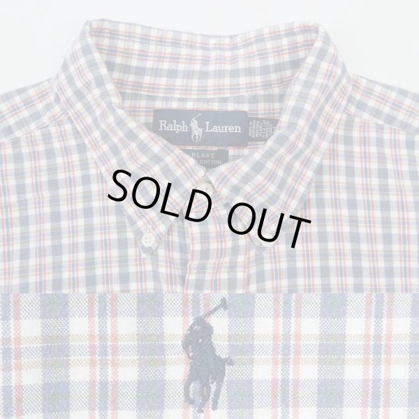 画像4: 90's Ralph Lauren S/S ボタンダウンシャツ "BLAKE" (4)