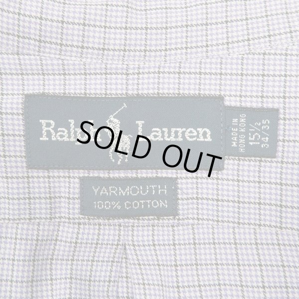 画像2: 90's Polo Ralph Lauren ボタンダウンシャツ “YARMOUTH” (2)