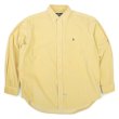 画像1: 90's Polo Ralph Lauren 太畝コーデュロイ ボタンダウンシャツ (1)