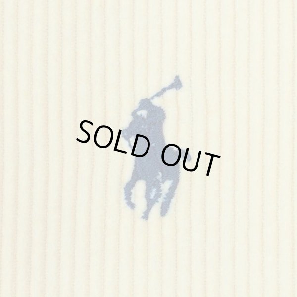 画像4: 90's Polo Ralph Lauren 太畝コーデュロイ ボタンダウンシャツ (4)