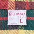画像2: 70's BIG MAC ヘビーネルシャツ "BROWN Plaid" (2)