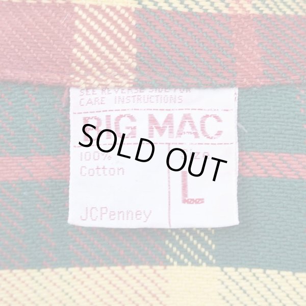 画像2: 70's BIG MAC ヘビーネルシャツ "BROWN Plaid" (2)