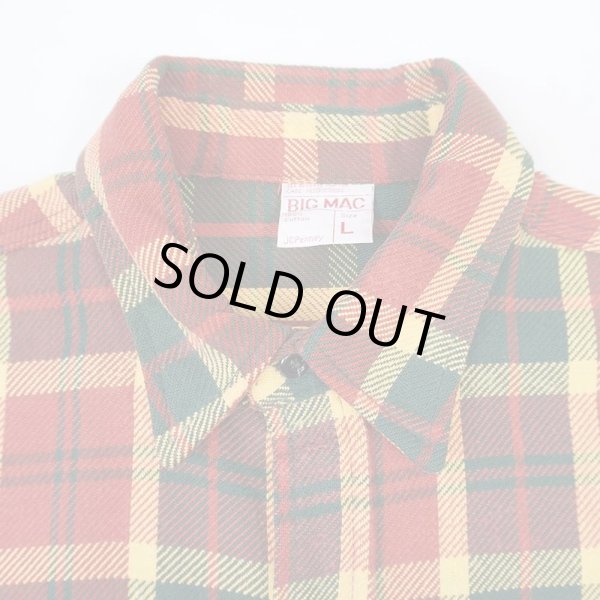 画像3: 70's BIG MAC ヘビーネルシャツ "BROWN Plaid" (3)
