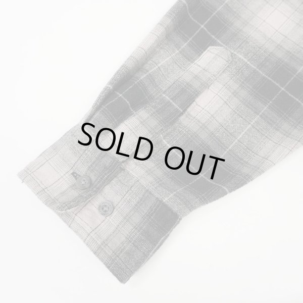 画像4: 00's Pendleton フランネル ボタンダウンシャツ "MASON / Black Omble Plaid" (4)