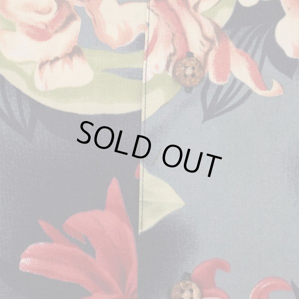 画像5: 90's CHAPS Ralph Lauren S/S 総柄 オープンカラーシャツ (5)