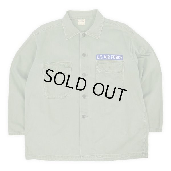 画像1: TROOPER コットンサテン ユーティリティーシャツ "sizeXL" (1)