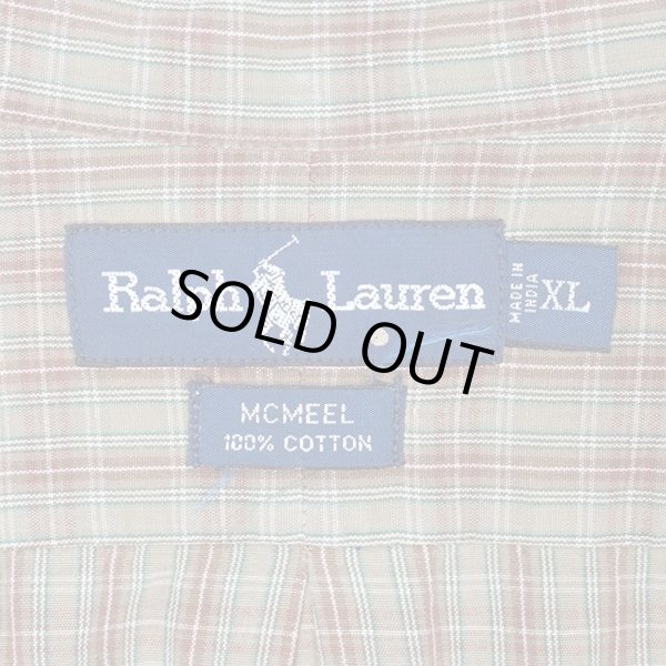 画像2: 90's Polo Ralph Lauren ボタンダウンシャツ “MCMEEL” (2)