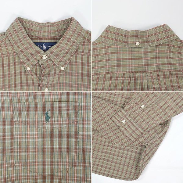 画像3: 90's Polo Ralph Lauren ボタンダウンシャツ “MCMEEL” (3)