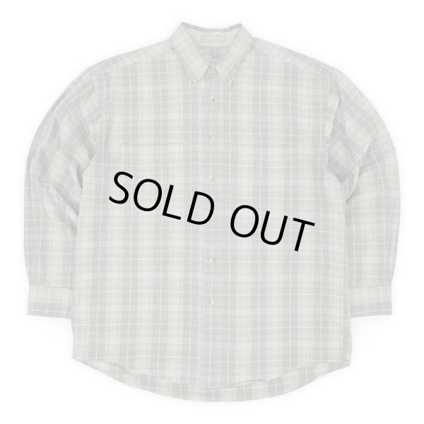 画像1: 90s KHAKI'S by ARROW ボタンダウンシャツ "Gray Plaid" (1)