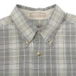画像3: 90s KHAKI'S by ARROW ボタンダウンシャツ "Gray Plaid" (3)