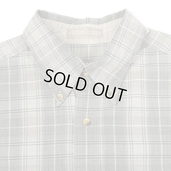 画像3: 90s KHAKI'S by ARROW ボタンダウンシャツ "Gray Plaid" (3)