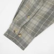 画像4: 90s KHAKI'S by ARROW ボタンダウンシャツ "Gray Plaid" (4)