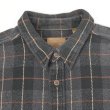 画像3: Late 90's ST JOHN'S BAY ヘビーネルシャツ "Black Plaid" (3)