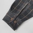 画像4: Late 90's ST JOHN'S BAY ヘビーネルシャツ "Black Plaid" (4)