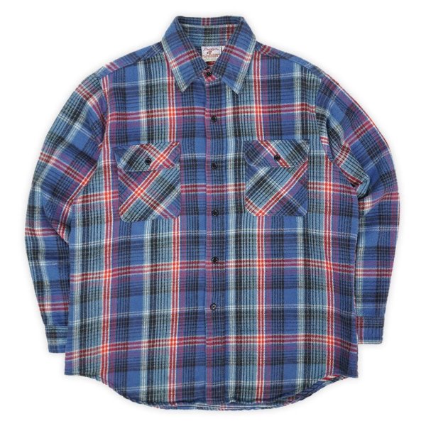 画像1: 90's Prentiss ヘビーネルシャツ "MADE IN USA" (1)