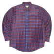 画像1: 90's Eddie Bauer フランネル ボタンダウンシャツ (1)