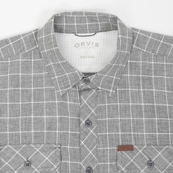 画像3: 00's ORVIS S/S レギュラーカラーシャツ (3)
