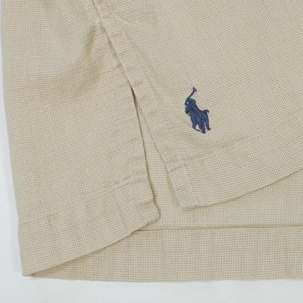 画像4: 90's Polo Ralph Lauren S/S オープンカラーシャツ “CALDWELL / 裾ポニー” (4)
