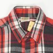 画像3: 90's FIVE BROTHER ヘビーネルシャツ "Red Plaid" (3)