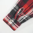 画像4: 90's FIVE BROTHER ヘビーネルシャツ "Red Plaid" (4)