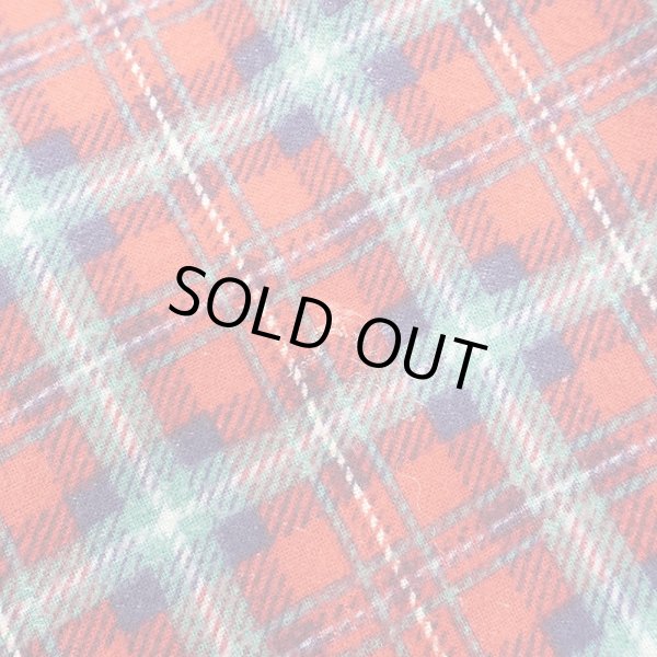 画像5: 80's SAUGATUCK プリントネルシャツ "Red Plaid" (5)