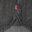 画像4: 00's Levi's 先染めブラックデニムシャツ (4)