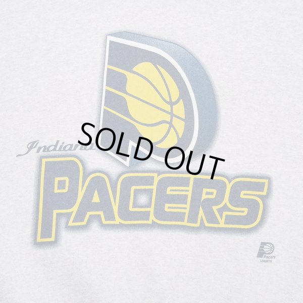 画像3: 90's Indiana Pacers ロゴプリント スウェット "MADE IN USA" (3)