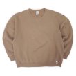 画像1: 00's RUSSELL 前V ブランクスウェット "LIGHT BROWN" (1)