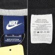 画像2: 00's NIKE スウォッシュロゴ刺繍 スウェットパーカー "FADE BLACK" (2)