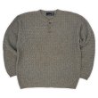 画像1: 90's BILL BLASS ヘンリーネック コットンニット "MADE IN USA" (1)