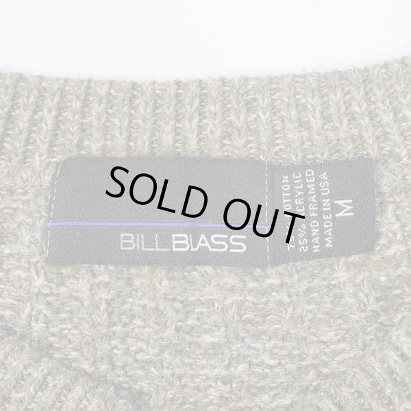 画像2: 90's BILL BLASS ヘンリーネック コットンニット "MADE IN USA" (2)