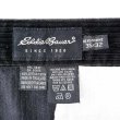 画像3: 90-00's Eddie Bauer 2タック 太畝コーデュロイトラウザー “BLACK” (3)