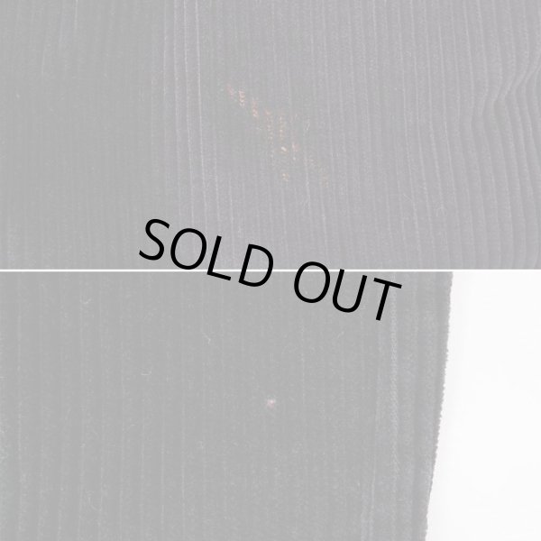 画像5: 90-00's Eddie Bauer 2タック 太畝コーデュロイトラウザー “BLACK” (5)