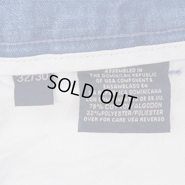 画像3: 00's unknown 2タック デニムトラウザー "W32 L30" (3)