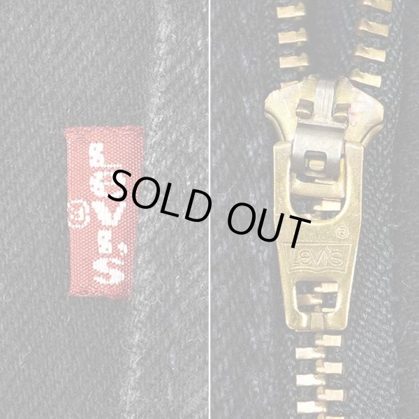 画像4: 90's Levi's 550 ブラックデニムパンツ "MADE IN USA / W34 L30" (4)