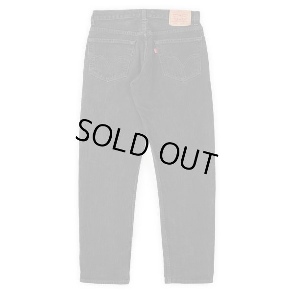 画像2: 00's Levi's 505 ブラックデニムパンツ "MADE IN CANADA / W32 L34" (2)