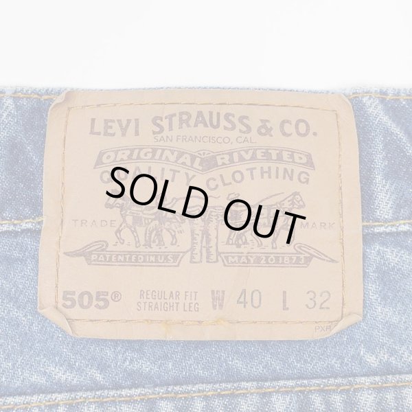 画像3: 90's Levi's 505 デニムパンツ (3)