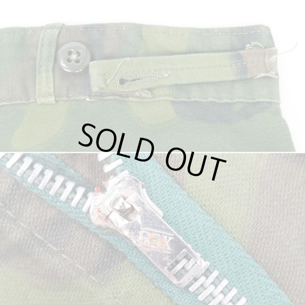 画像3: 60's unknown シビリアンリーフカモ柄 ベイカーパンツ (3)