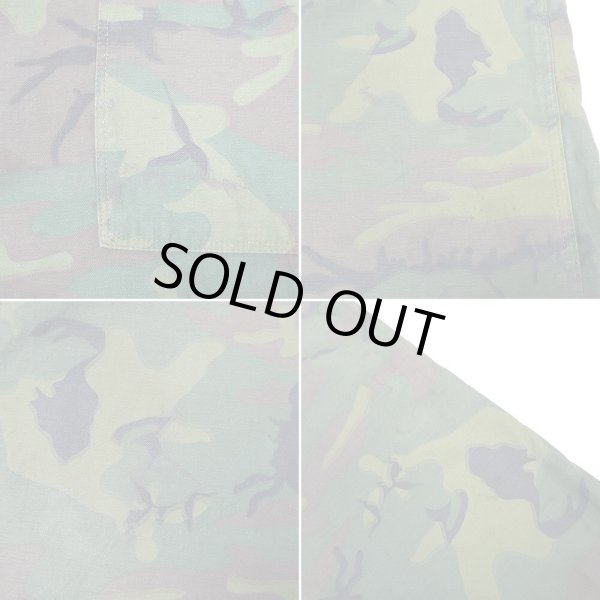 画像4: 60's unknown シビリアンリーフカモ柄 ベイカーパンツ (4)