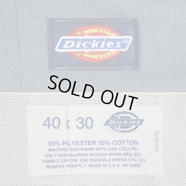 画像4: Early 90's Dickies 874 ワークパンツ “STEEL BLUE / DEADSTOCK / W40” (4)