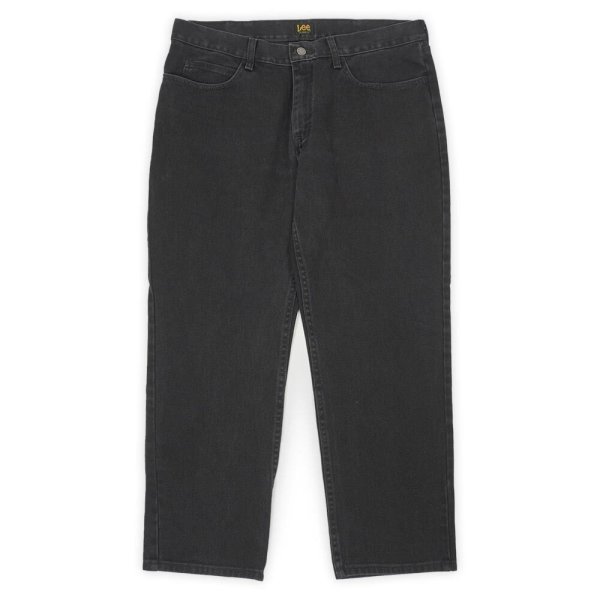 画像1: 00's Lee ブラックデニムパンツ "W36 L29" (1)