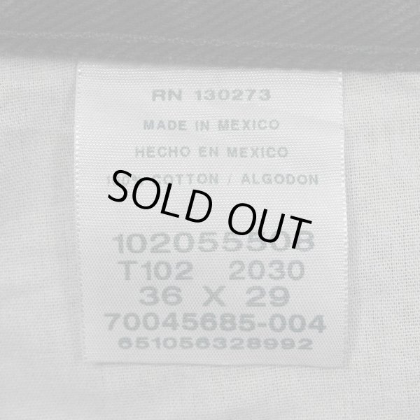 画像3: 00's Lee ブラックデニムパンツ "W36 L29" (3)