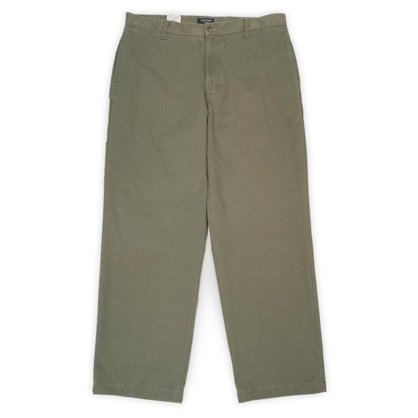 画像1: Late 90's DOCKERS ノータック チノトラウザー "OLIVE / DEADSTOCK" (1)