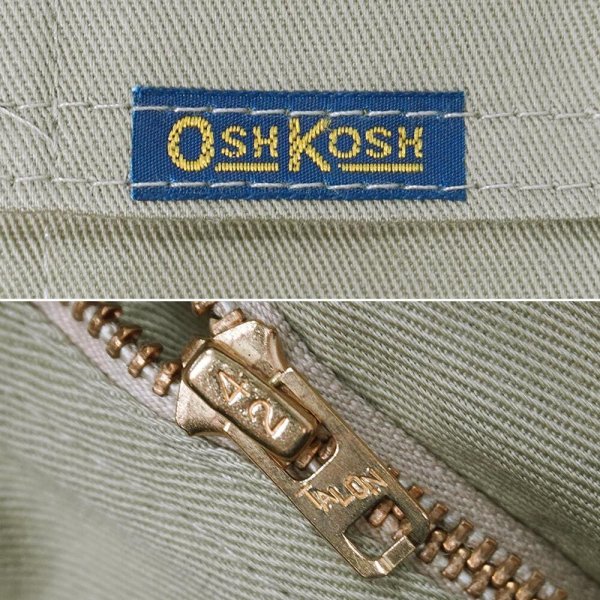 画像3: 80's OSHKOSH ツイルワークパンツ "W30 L30相当" (3)