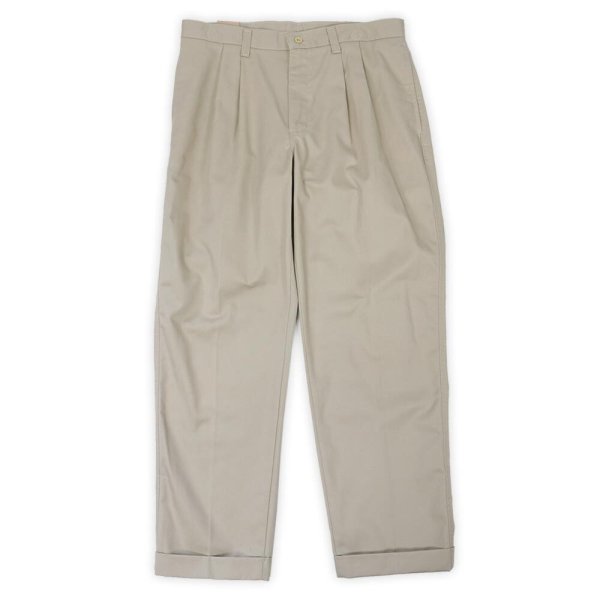 画像1: 00's Lee 2タック チノトラウザー "DEADSTOCK / W34 L30" (1)