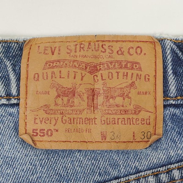画像3: Late 90's Levi's 550 デニムパンツ "W34 L30" (3)