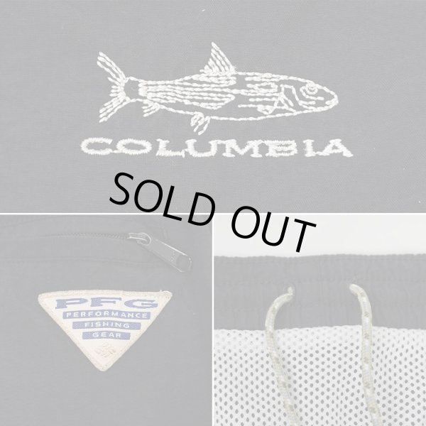 画像4: 00's Columbia PFG パッカブル ナイロンショーツ "BLACK" (4)