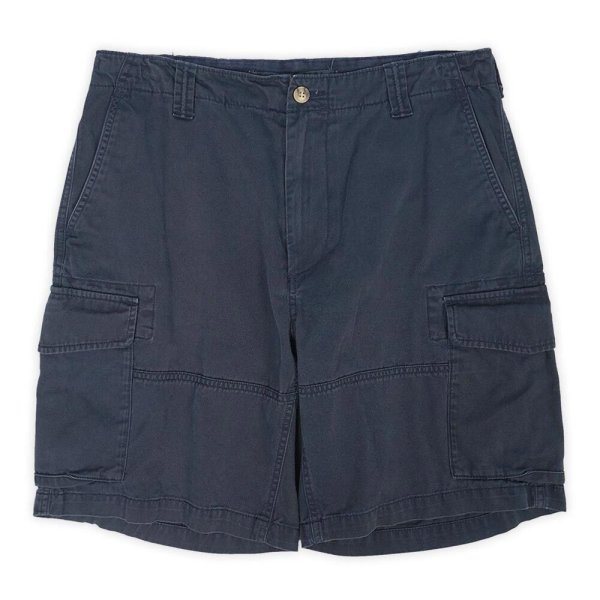 画像1: 00's Polo Ralph Lauren チノカーゴショーツ "W32 / NAVY" (1)