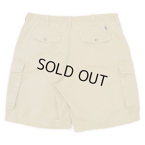 画像2: 00's Polo Ralph Lauren 6ポケット カーゴショーツ “Baige” (2)