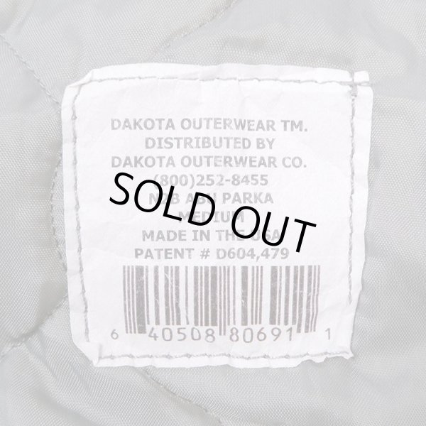 画像3: 00's DAKOTA OUTERWEAR N-2B フライトジャケット "ABU / MADE IN USA" (3)